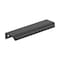Amerock Streamline Tab 6 inch (152mm) Length Matte Black Cabinet Edge Pull, 10PK 10VMP37204MB - alternate 1