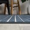 Jonathan Y Aarhus High-Low Minimalist Scandi Striped Navy/ivory 2 ft. x 8 ft. Indoor/Outdoor Runner Rug SCN102A-28 - alternate 5