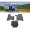 Mytee Products 3Pcs Latex Semi Truck Black Floor Mats Liners for Peterbilt 357, 377, 378 (2004) MAT-PTMT3P-2D04 - alternate 1