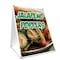 Signmission Jalapeno Poppers, 24 Inch x 18 Inch A-frame Yard Sign, Plastic Sign SBC-1824-Jalapeno Poppers - alternate 1