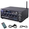 Pyle PyleCompact Mini Home Power Amplifier, 40W Smart Stereo Receiver, AUX, 2 Mic Inputs - PCM20A PCM20A - alternate 1