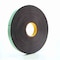 3M Double-Sided Foam Tape, 1 in W, 36 yd L, 1/16 in, Acrylic Foam, Double-Sided, 9 PK 4056 - alternate 3