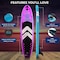 Serenelife 10 ft 6 in Inflatable Stand-Up Paddle Board with LED Lights SLSUP925LED - alternate 5