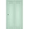 Sartodoors Sliding Closet Bi-fold Doors Solid Core Modern Interior VEREGIO7411BF-OLI-72 x 80 (2* 36x80) - alternate 1