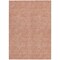 Homeroots 3' X 5' Copper And Ivory Geometric Washable Indoor Outdoor Area Rug 602353 - alternate 6