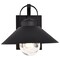 Nuvo Ridge, Medium Outdoor Lantern, Black Finish, Clear Seeded Glass 60/8541 - alternate 7