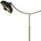 Homeroots 66" Bronze Adjustable Arc Floor Lamp With Bronze Dome Shade 526306 - alternate 4