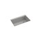 Kohler Billings 29 undermount single-bowl kitchen sink Matte Grey 33712-CM4 - alternate 2