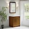 James Martin Vanities Bellshire 30" Single Vanity, Honey Oak w/ 3 CM White Zeus Silestone Top 660-V30-HNO-3WZ - alternate 6