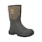 Dryshod Evalusion Mid Super Lightweight Waterproof Boot, Rubber, Insulated, Brown, Mens Size 7 EVA-MM-BR-007 - alternate 6
