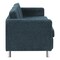 Office Star Products Pacific Sofa Couch, Navy PAC53-S76 - alternate 7