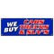 Signmission WE BUY CARS TRUCKS & SUVS BANNER SIGN vehicles cars automobiles buyer B-72 We Buy Cars Trucks & Suv - alternate 1