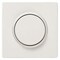 Siemens DELTA style, titanium white Cover plate for dimmer with rotary knob 68x 68 mm 5TC8912 - alternate 1