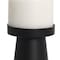 Homeroots 8" Black Metal Tabletop Pillar Candle Holder 608540 - alternate 4