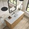 James Martin Vanities Breckenridge 60 in. Single Vanity, Light Natural Oak, w/ 3 CM White Zeus Quartz Top 330-V60S-LNO-3WZ - alternate 5