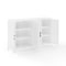 Crosley Milo 2-Piece Media Sideboard Cabinet Set KF13131WH - alternate 7