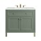 James Martin Vanities Chicago 36 in. Single Vanity, Smokey Celadon, w/ 3 CM Ethereal Noctis Silestone Top 503-V36-SC-3ENC - alternate 1