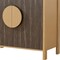 Homeroots 63in Sepia Solid Wood Console Accent Cabinet With Two Doors 712232 - alternate 4