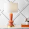 Jonathan Y Ziggy 27" Contemporary Glam Ceramic/Iron LED Table Lamp, Coral/Gold Painting JYL6607B - alternate 6