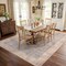 World Rug Gallery Blue Washable Rug - Traditional Pattern, Flat Pile for Living Room or Office 7 ft 7 in x 9 ft 6 in WR173BLUE8X10 - alternate 6
