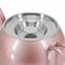 Korkmaz Rena 1.1 Liter Tea Pot and 2.4 Liter Kettle Set in Pink A226-02 - alternate 5