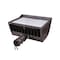 Beyond Led Technology LED Flood Light, Watt 300-500W, 77500 Lm, CCT 3K-5K, Universal Bracket/Yoke Mount/ U-Bracket Included 156998-1 - alternate 6