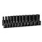 Capri Tools 3/8 in. Drive Shallow and Deep Impact Socket Set, 12-Point, SAE, 5/16 to 1 in., 24-Piece CP53800-24SSD - alternate 1