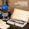 Hiltex Tungsten Carbide Router Bit Set, Woodworking Tools and Accessories, 1/4-Inch Shank, 24-Piece Set 10108 - alternate 3