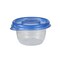 Glad Container, 4 oz, Plastic, Clear, 3.4 in Dia, 3 in H BBG11038 - alternate 5