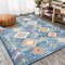 Jonathan Y Tribal Love Geometric Dark Blue/Multi 4 ft. x 6 ft. Area Rug MOH105A-4 - alternate 4