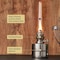 Kings County Tools Oil Lamp 13 in Extra-Bright Hurricane Lamp with Antique-Style Nickel Body & Glass Chimney Lantern GW78A05-23 - alternate 6