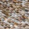 Apollo Tile Brown 11.4 in x 12 in Shell Polished Floor and Wall Mosaic Tile 19 sqft/case, 20PK APLJWS8806A - alternate 6
