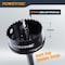 Powertec 3pcs Impact Hole Saw Set, 7/8in, 1-1/8in, 1-3/8in M42 High Speed Steel Blade, 1/4in Hex Shank 14910 - alternate 6
