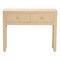 Bali & Pari Noah Grasscloth Console Table, Light Brown 265-14542-ZORO - alternate 9