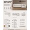 Manhattan Comfort Lukas 118 in Right-Facing 2-Piece Sectional Sofa in Cream SF1927-CR - alternate 6