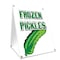 Signmission Frozen Pickles, 36 Inch x 24 Inch A-frame Yard Sign, Plastic Sign SBC-2436-Frozen Pickles - alternate 1