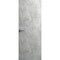 Sartodoors Invisible Solid Hidden Door with Handle, Planum 0010 Onyx with Silver Hidden Frame 28" x 96" Right- PLANUM0010HF-PM003-28 x 96-RH-O - alternate 1