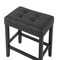 Alaterre Furniture Madison Backless Counter Height Stool Black Finish with Black PU AVMA21P0 - alternate 11