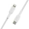 Belkin BOOST CHARGE BRAIDED USB-C TO LIGHTNING CABLE CAA004BT1MWH - alternate 7