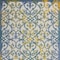 Homeroots 6' X 9' Ivory Blue And Yellow Trellis Indoor Outdoor Area Rug 546806 - alternate 6