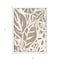 Homeroots Mudcloth Foliage I White Framed Print Wall Art 525917 - alternate 4
