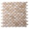 Apollo Tile Beige 12x12 Crema Marfil Marble Polished, Etched Floor and Wall Mosaic Tile 4.92 sqft/case, 5PK APLBL8808CMA - alternate 6