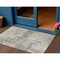 Homeroots 3' X 5' Linen And Gray Abstract Washable Indoor Outdoor Area Rug 606031 - alternate 1