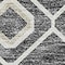 Homeroots 9' X 12' Gray Ivory And Gold Geometric Washable Indoor Outdoor Area Rug 612182 - alternate 6