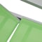 Leisuremod Marlin Patio Chaise Lounge Chair with Armrests in Grey Aluminum Frame, Green, 2PK MLAGR-77G2 - alternate 8