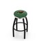 Holland Bar Stool Co 36" Blk Wrinkle Minnesota Wild Swivel Bar Stool, Chrome Ring L8B2C36MinWld - alternate 1