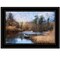 Homeroots Riverside 2 Black Framed Print Wall Art 405553 - alternate 4