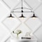 Jonathan Y Cade 38.5 in. 3-Light Industrial Farmhouse Iron Linear LED Pendant, Oil Rubbed Bronze/Clear JYL7593A - alternate 9