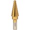 Neiko Titanium Step Drill Bit, High-Speed Alloy-Steel Bit, 9 Step Sizes from 1/4 Inch to 3/4 Inch 10184A - alternate 1