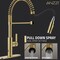 Anzzi Touchless PullDown Faucet with Fan Sprayer, Brushed Gold KF-AZ303BG - alternate 9